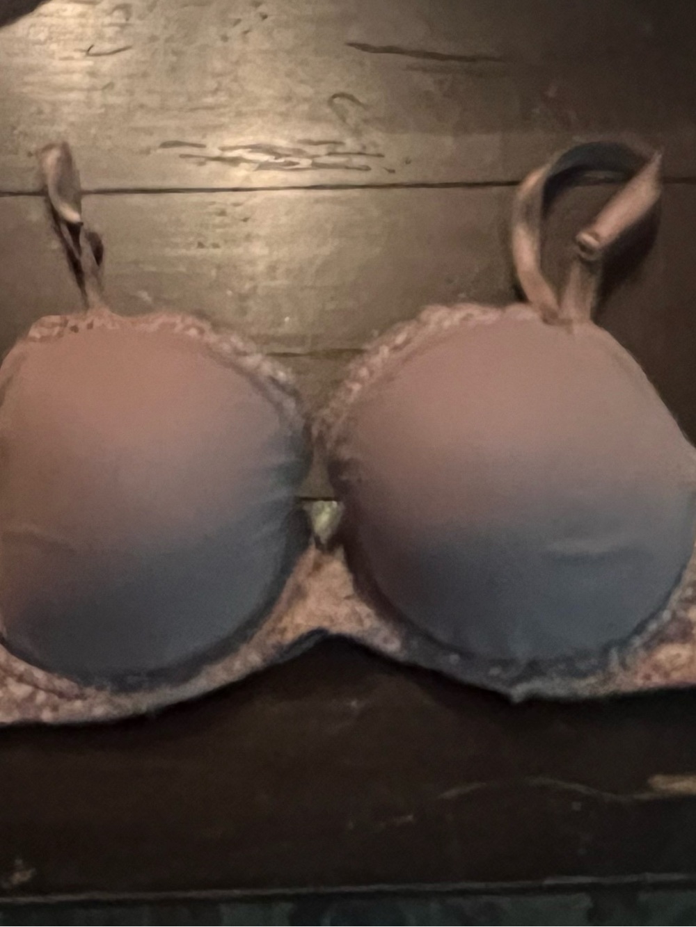 Victoria's Secret Dream Angels Gray Bra sz 36B